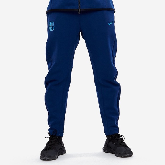 Nike FC Barcelona Tech Fleece Training Pants - Men’s Nike Blue Sweatpants - Picture 8 of 8